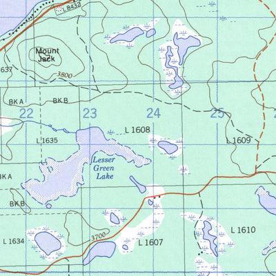 Green Lake, BC (092P06 CanMatrix)