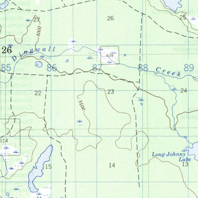 Chimney Lake, BC (092P13 CanMatrix)