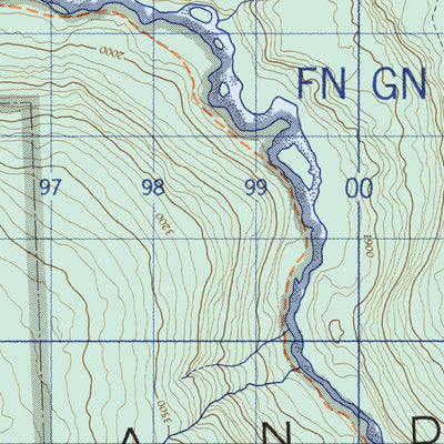 Mahood Lake, BC (092P16 CanMatrix)
