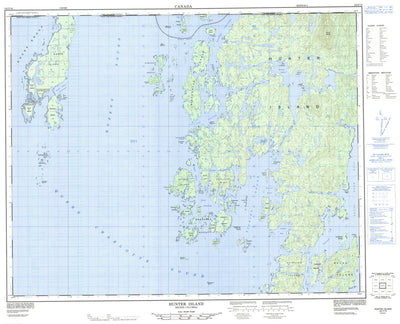 Hunter Island, BC (102P16 CanMatrix)