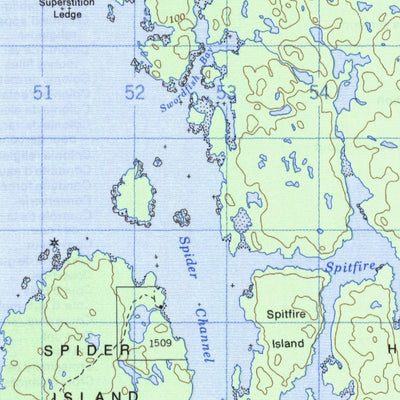 Hunter Island, BC (102P16 CanMatrix)