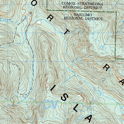 Horne Lake, BC (092F07 CanMatrix)