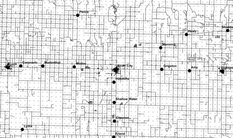 Scott County Roads and PLSS