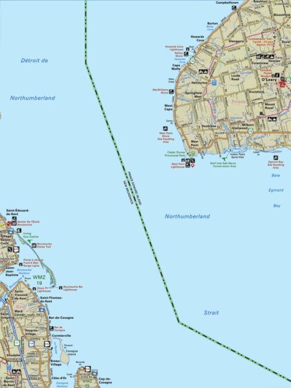 Map34 O'Leary - Prince Edward Island - New Brunswick