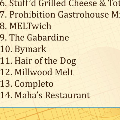Toronto's Best Grilled Cheese
