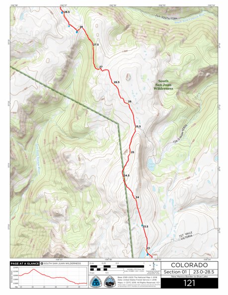 CDT Map Set Version 2.1 - Map 121 - Colorado