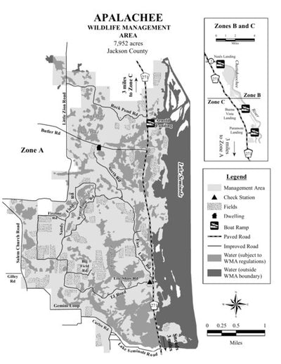 Apalachee WMA Brochure Map
