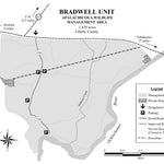 Apalachicola - Bradwell Unit WMA Brochure Map
