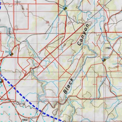 HuntData Arizona Elk Hunt Unit 4B Game Concentration Map