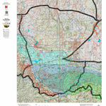 HuntData Arizona Elk Hunt Unit 3B Game Concentration Map