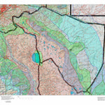 HuntData Arizona Elk Hunt Unit 5B-North Game Concentration Map
