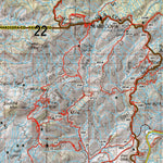 HuntData Arizona Elk Hunt Unit 22 Game Concentration Map