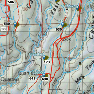 HuntData Arizona Elk Hunt Unit 8 Game Concentration Map