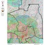 HuntData Arizona Elk Hunt Unit 7-East Game Concentration Map