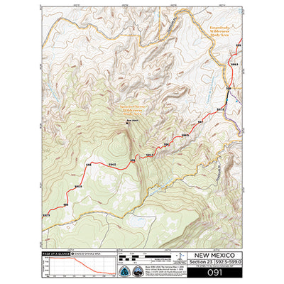 CDT Map Set - New Mexico Sections 21-24 - Grants to Cuba