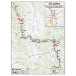 CDT Map Set - Colorado Sections 32-43 - Berthoud Pass to Wyoming Border