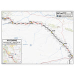CDT Map Set - Wyoming Sections 6-10 - Rawlins to South Pass City