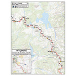 CDT Map Set - Wyoming Sections 18-22 - Togwotee Pass to Idaho Border