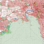 Getlost Map 7822-2 MELBOURNE Topographic Map V9 1:50,000