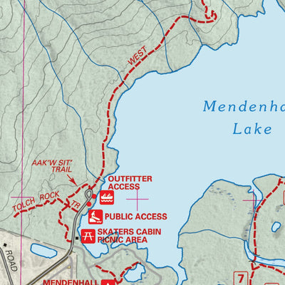 Juneau Area Trails Guide - Lemon Creek to Mendenhall Valley Inset