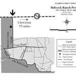 Babcock Ranch Preserve Tier I Area Brochure Map