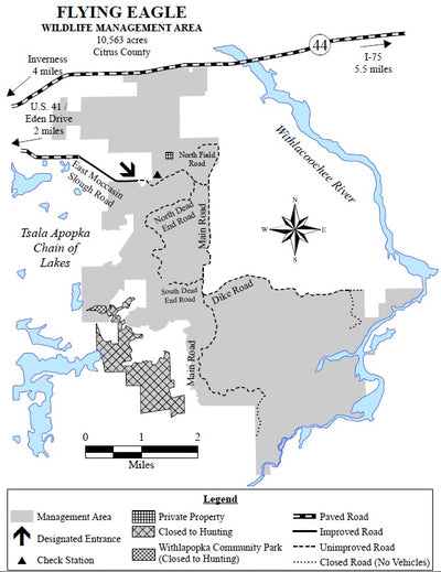 Flying Eagle WMA Brochure Map