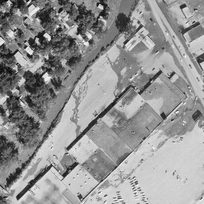 1972 Rapid City Flood, Baken Park, RC_004_006, Low-Altitude