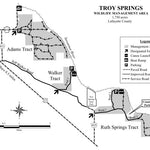 Troy Springs WMA Brochure Map