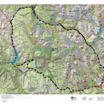 CO Mountain Goat Unit G11 Topographical Map