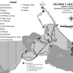 Three Lakes WMA - Prairie Lakes Unit Brochure Map