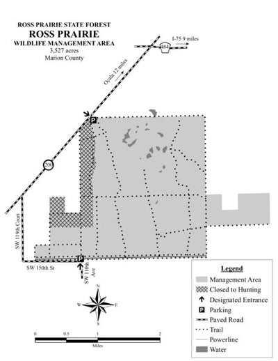 Ross Prairie WMA Brochure Map