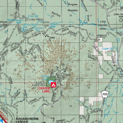Lassen National Forest Visitor Map