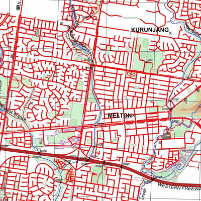Getlost Map 7822-4 SUNBURY Topographic Map V10 1:50,000