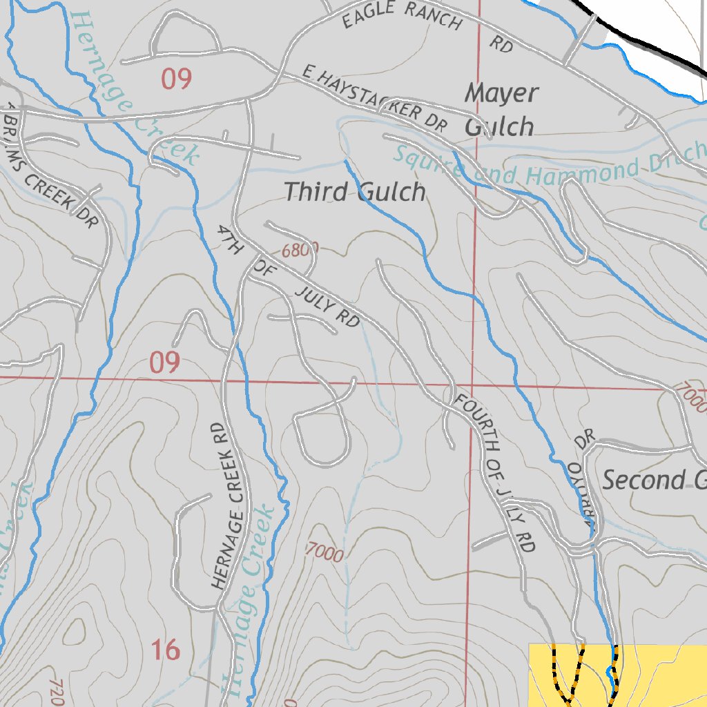 Hardscrabble SRMA Map By Bureau Of Land Management - Colorado | Avenza Maps