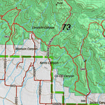 Idaho General Unit 73 Land Ownership Map