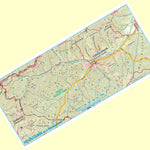Hármashatár, Felsőszölnök turistatérkép, SLO-A-HU border triangle tourist map