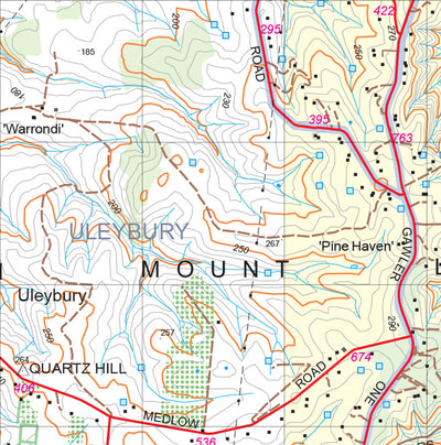 Mount Lofty Ranges Map 178A