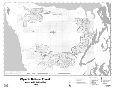Olympic National Forest - Motor Vehicle Use Map (MVUM)