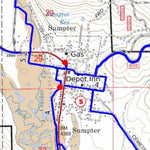 Central Oregon SxS Club Sumpter Map #3
