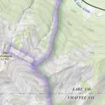 Independence Pass, Colorado 7.5 Minute Topographic Map