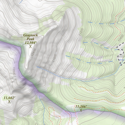 Engineer Mountain, Colorado 7.5 Minute Topographic Map map by Apogee ...