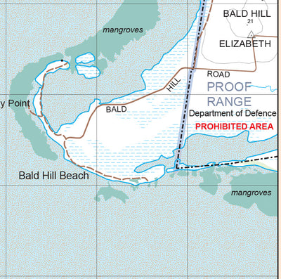 Mount Lofty Ranges Map 204C
