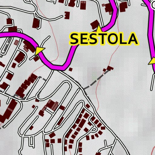 Sestola eBike 1 Map by Boreal Mapping Avenza Maps