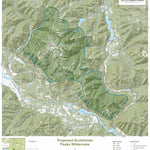 Scotchman Peaks Trail Map