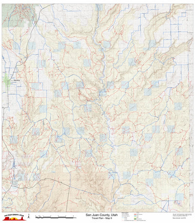 San Juan County Utah Travel Plan - Map 9