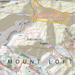 Mount Lofty Ranges Map 149A4