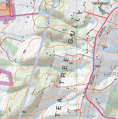 Mount Lofty Ranges Map 149C3