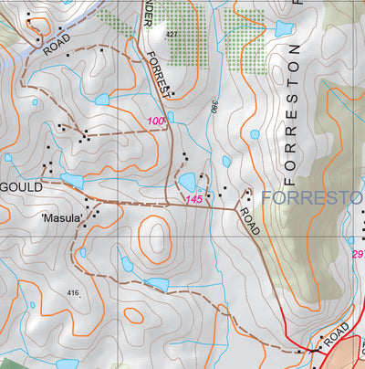 Mount Lofty Ranges Map 149D4