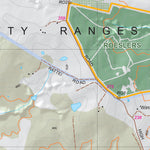 Mount Lofty Ranges Map 179A4