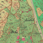 MORTASO II PARTE Mappa originale d'impianto del Catasto austro-ungarico. Scala 1:2880